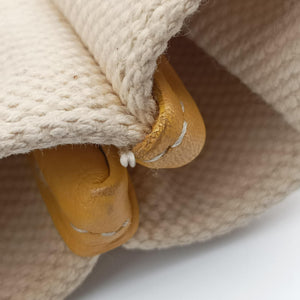 Vintage Prada Tote bag Beige x Yellowe x multi Canvas x Leather  handbag | stylenewstar