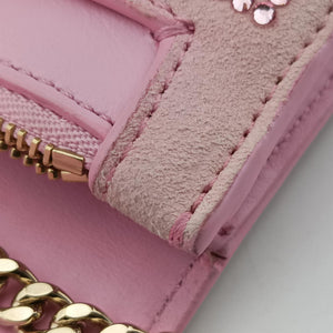Vintage VERSACE medusa Pink Suede x Leather  shoulderbag | stylenewstar