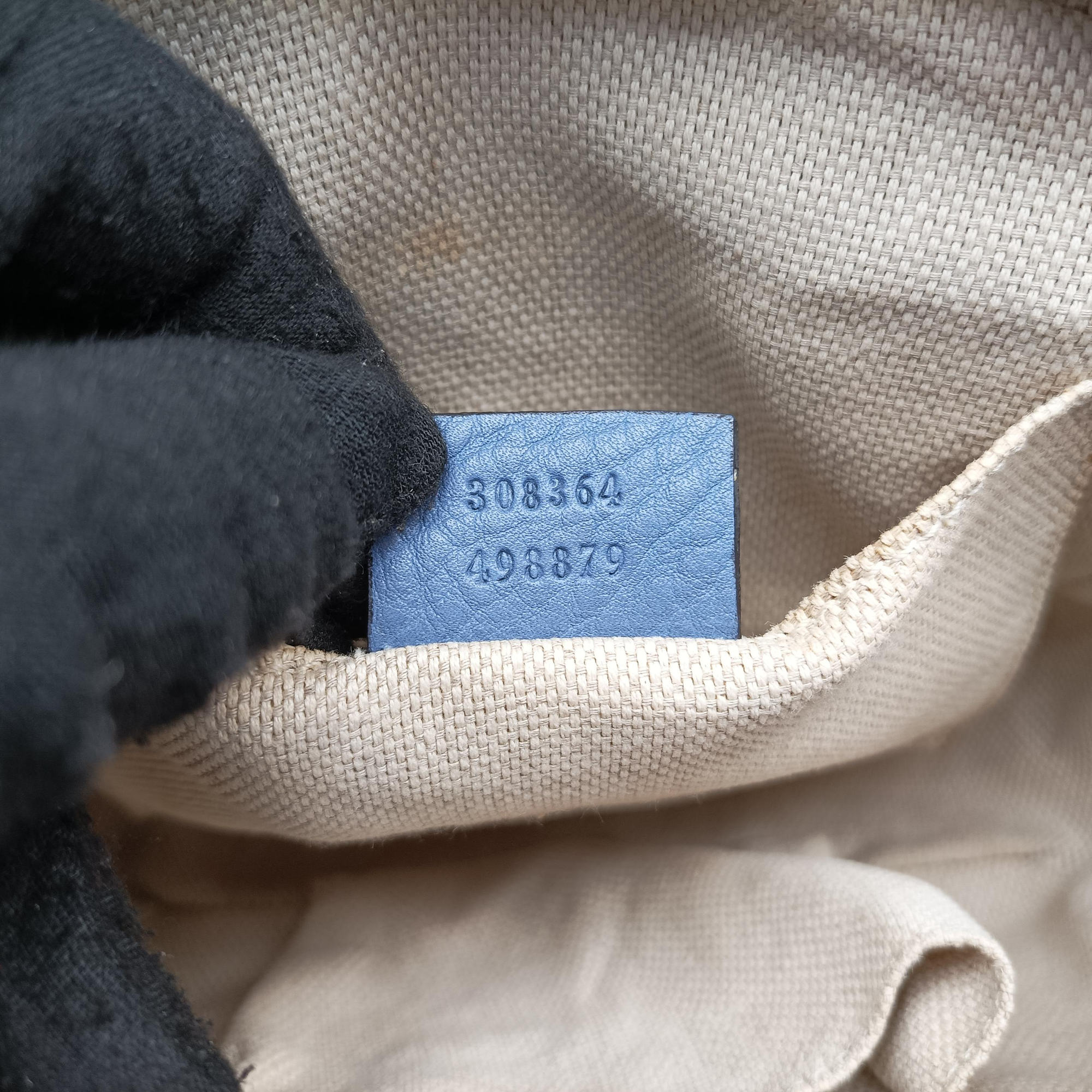 Pre-owned Gucci Soho Blue Leather 308364 shoulderbag | stylenewstar