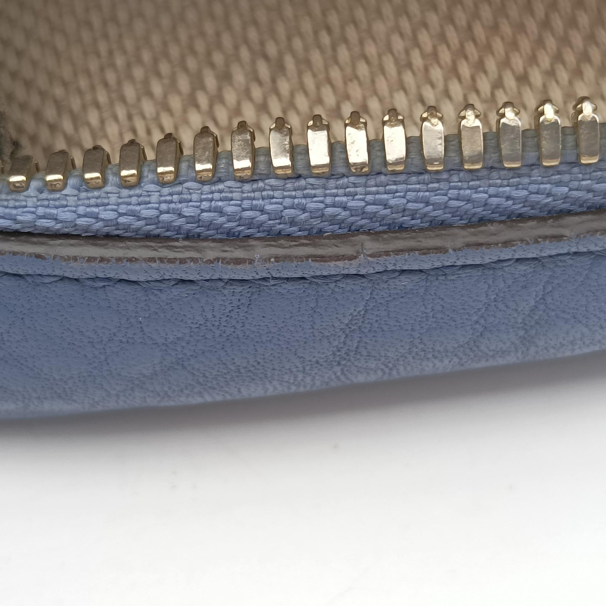 Pre-owned Gucci Soho Blue Leather 308364 shoulderbag | stylenewstar