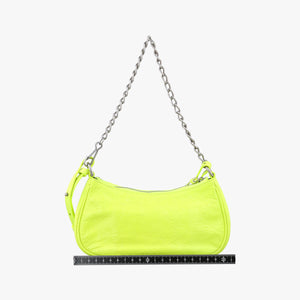 Pre-owned Balenciaga Le Cagole Green lambskin  shoulderbag | stylenewstar
