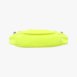 Pre-owned Balenciaga Le Cagole Green lambskin  shoulderbag | stylenewstar