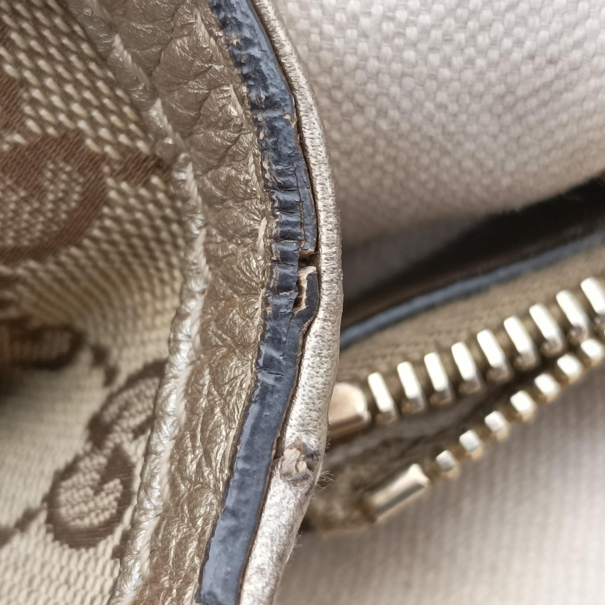Vintage Gucci Bella Bamboo Tassel fringe khaki canvas×leather 269945 handbag | stylenewstar