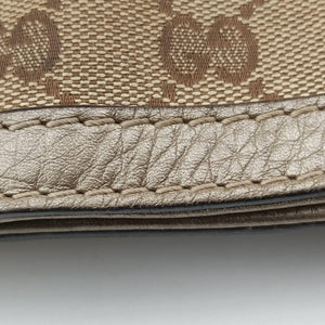Vintage Gucci Bella Bamboo Tassel fringe khaki canvas×leather 269945 handbag | stylenewstar