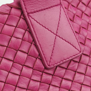 Pre-owned Bottega Veneta CABAT Rose lambskin  shoulderbag | stylenewstar