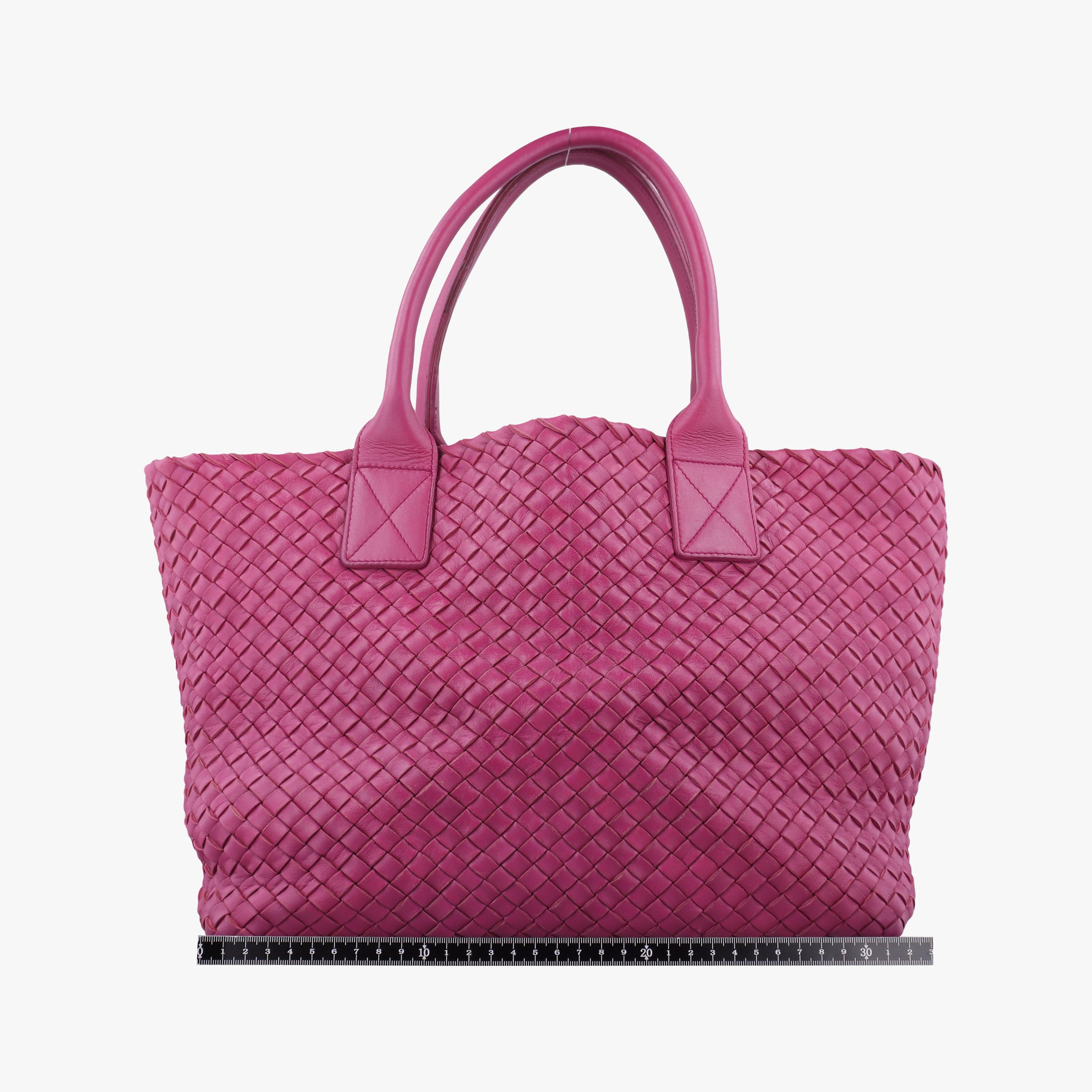 Pre-owned Bottega Veneta CABAT Rose lambskin  shoulderbag | stylenewstar