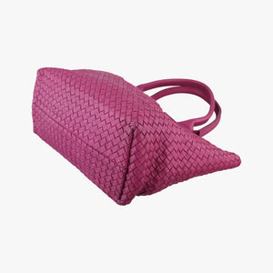 Pre-owned Bottega Veneta CABAT Rose lambskin  shoulderbag | stylenewstar