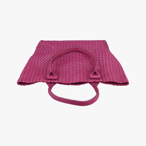 Pre-owned Bottega Veneta CABAT Rose lambskin  shoulderbag | stylenewstar