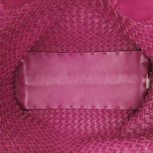Pre-owned Bottega Veneta CABAT Rose lambskin  shoulderbag | stylenewstar