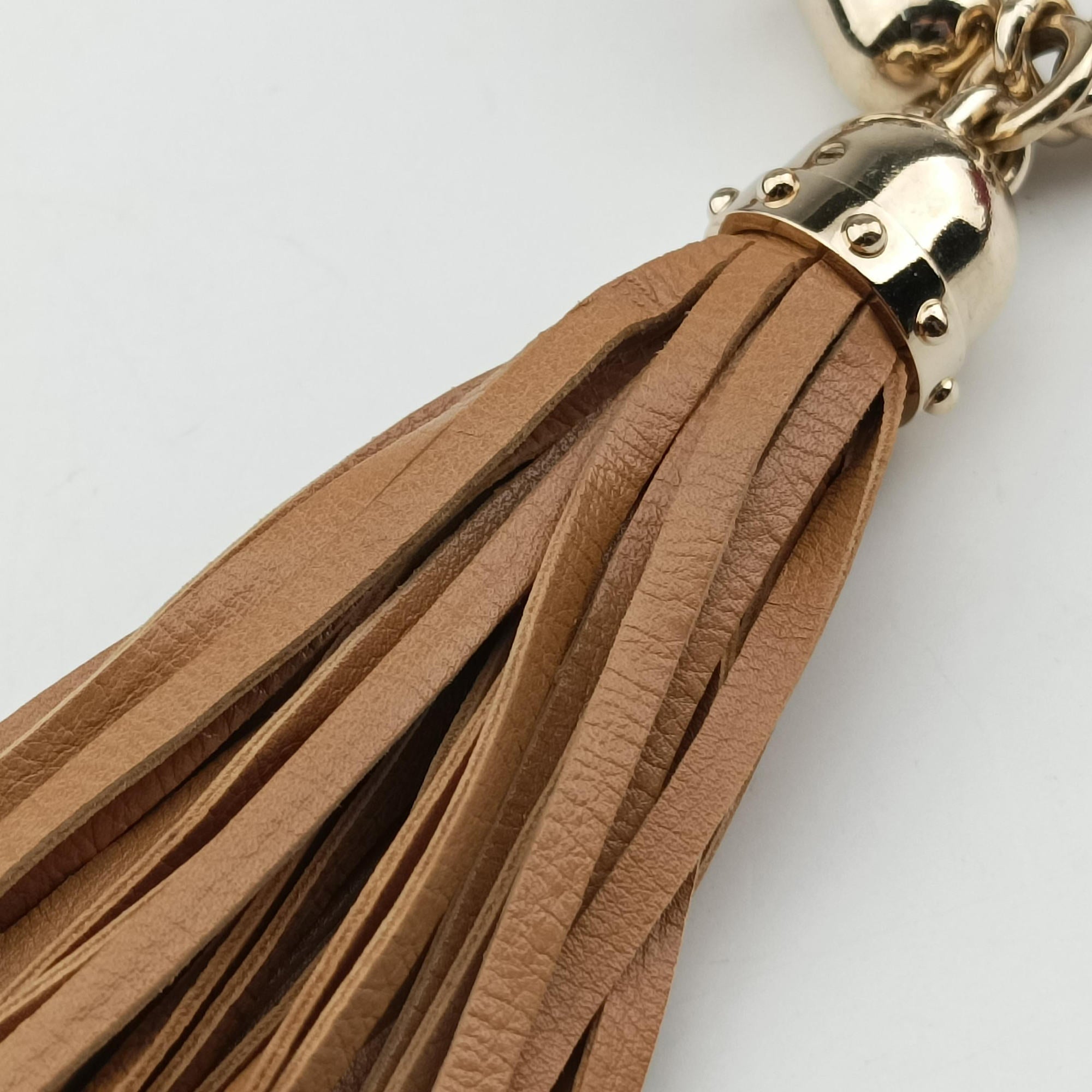 Pre-owned Gucci Dialux Britt Hobo Beige leather 167732 shoulderbag | stylenewstar