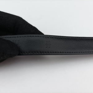 Vintage Miu Miu Logo belt Black leather  bum bag/waist bag | stylenewstar