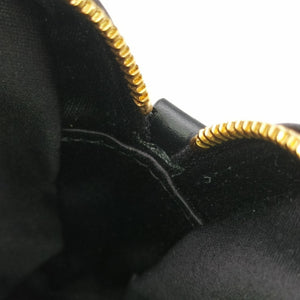 Vintage Miu Miu Logo belt Black leather  bum bag/waist bag | stylenewstar