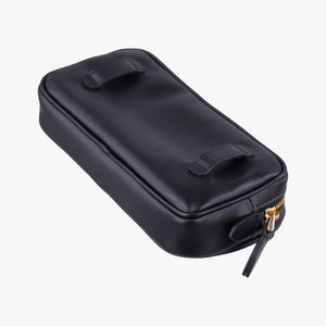 Vintage Miu Miu Logo belt Black leather  bum bag/waist bag | stylenewstar