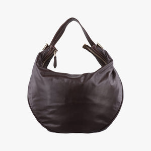 Pre-owned Gucci Duchessa Hobo Brown Leather 181492 shoulderbag | stylenewstar