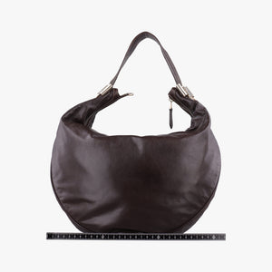 Pre-owned Gucci Duchessa Hobo Brown Leather 181492 shoulderbag | stylenewstar