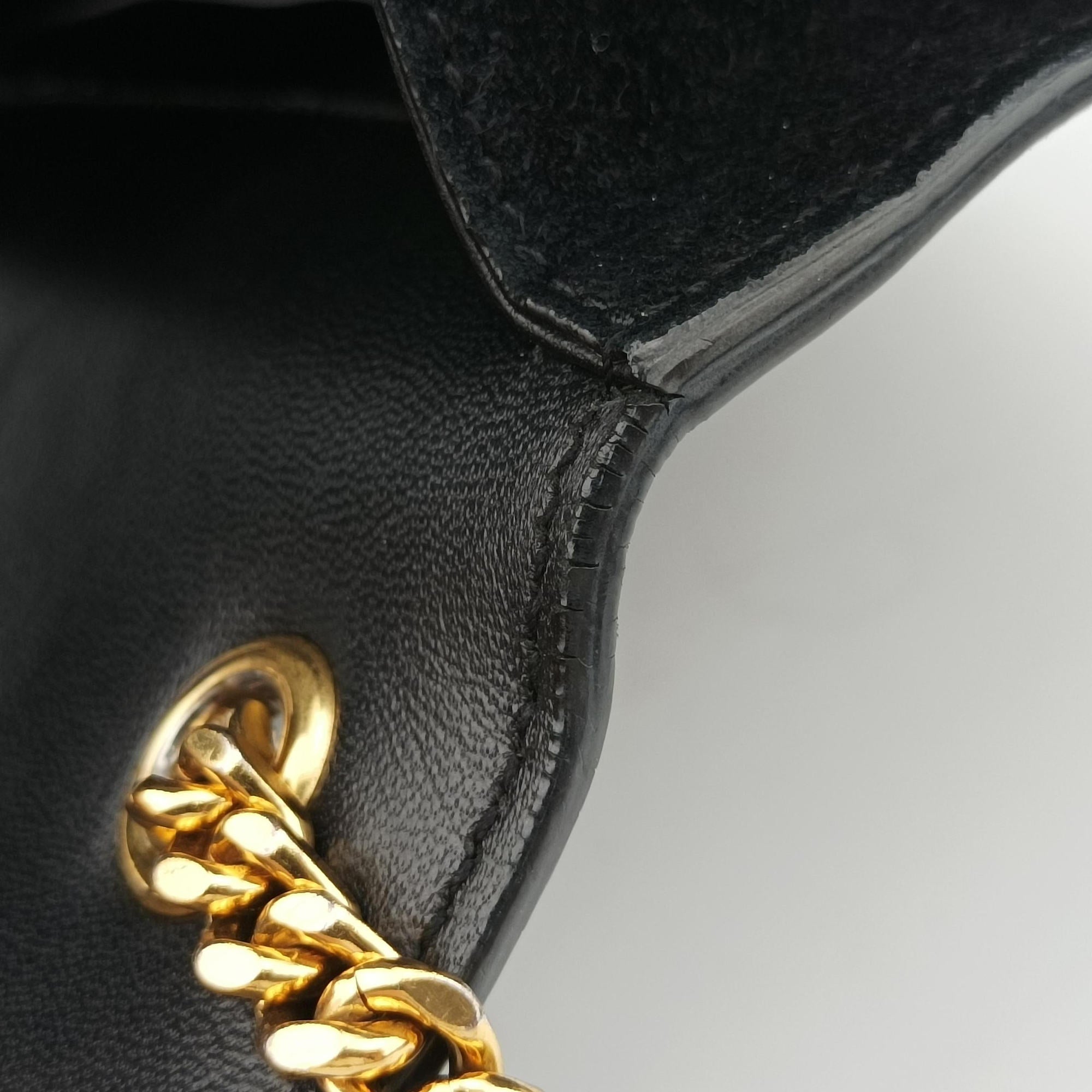 Vintage Yves Saint Laurent KATE Black Suede 354119 shoulderbag | stylenewstar