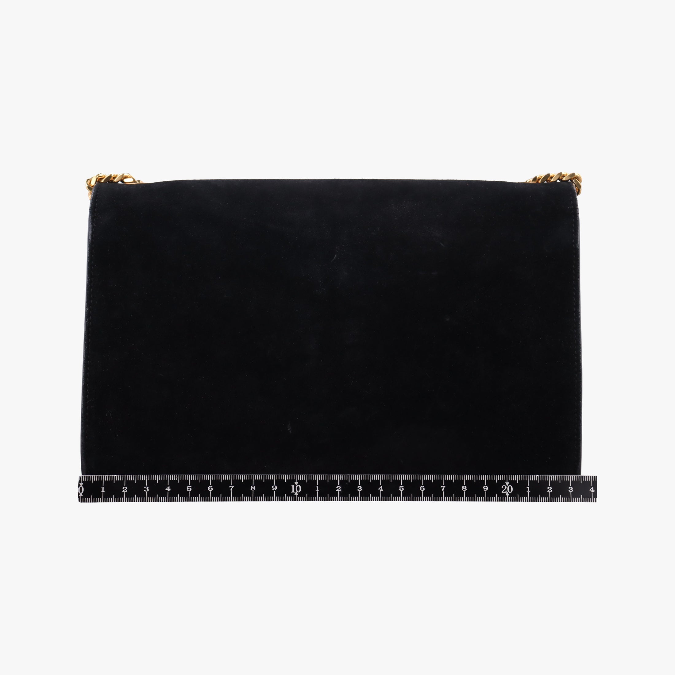 Vintage Yves Saint Laurent KATE Black Suede 354119 shoulderbag | stylenewstar