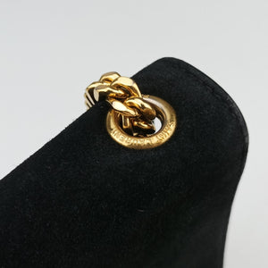 Vintage Yves Saint Laurent KATE Black Suede 354119 shoulderbag | stylenewstar