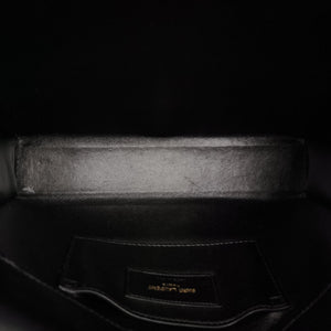 Vintage Yves Saint Laurent KATE Black Suede 354119 shoulderbag | stylenewstar