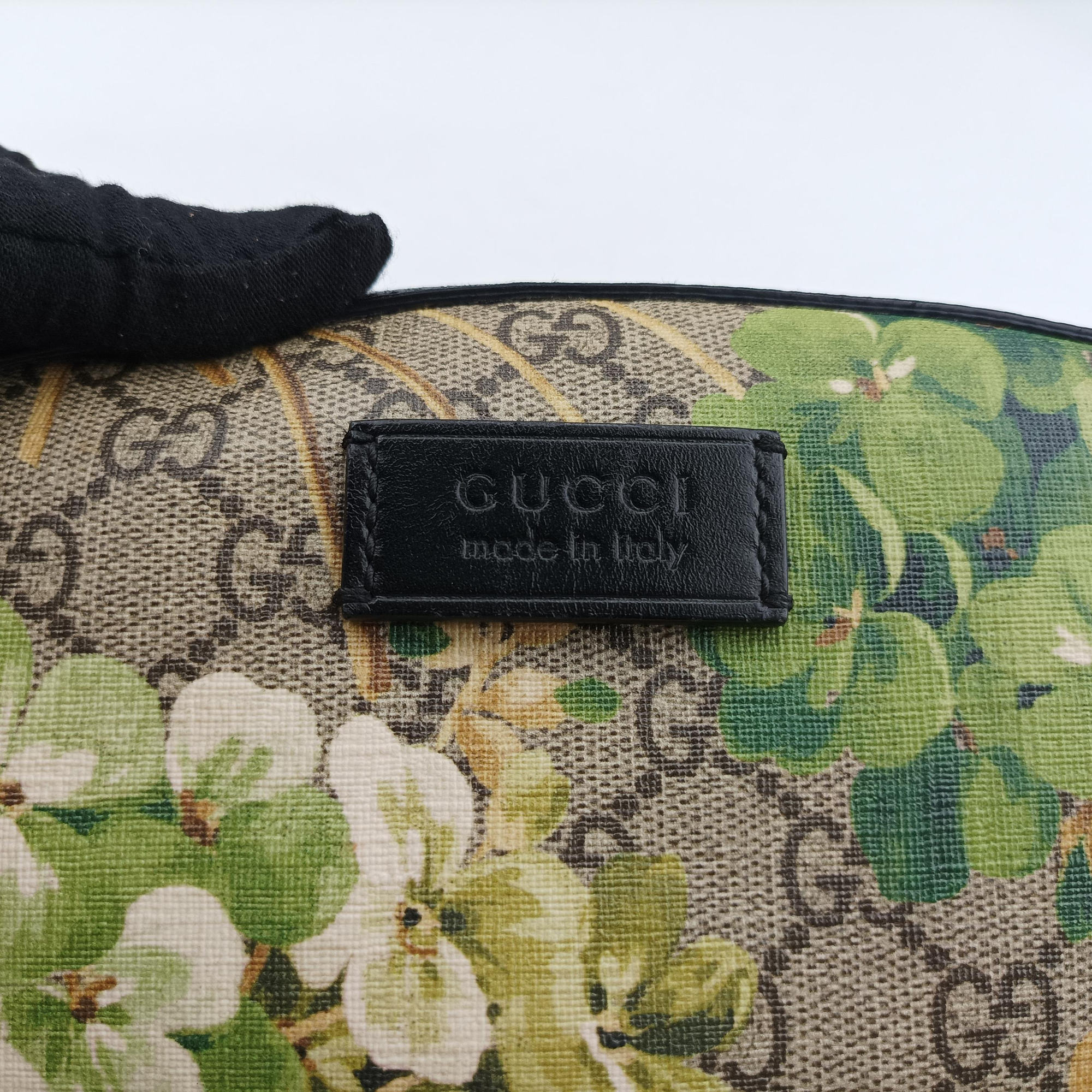 Pre-owned Gucci GG Blooms Beige×Multi PVC coated canvas×Leather 406370 backpack/rucksack | stylenewstar
