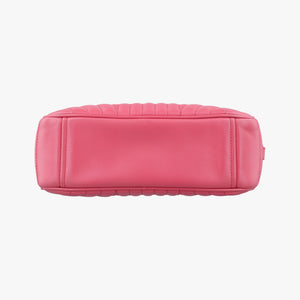 Pre-owned Prada Diagramme Pink leather 1BH084 shoulderbag | stylenewstar