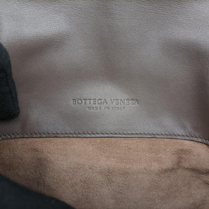 Pre-owned Bottega Veneta Luna Intrecciato Brown lambskin  shoulderbag | stylenewstar