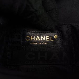 Secondhand Chanel Flap bag Black Satin fabric A16780 shoulderbag | stylenewstar