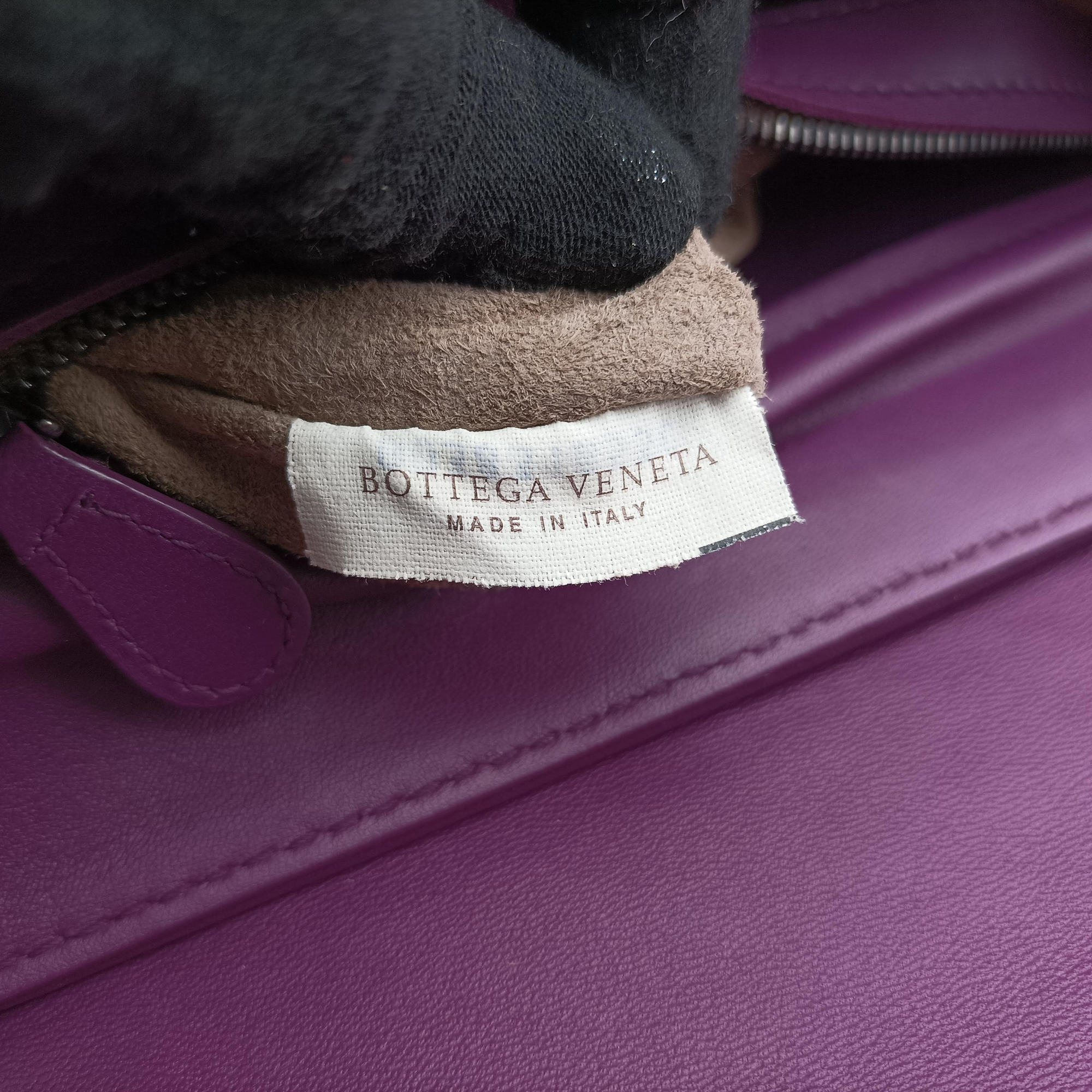 Vintage Bottega Veneta Intrecciato Purple lambskin  shoulderbag | stylenewstar