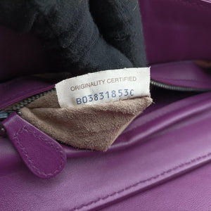 Vintage Bottega Veneta Intrecciato Purple lambskin  shoulderbag | stylenewstar