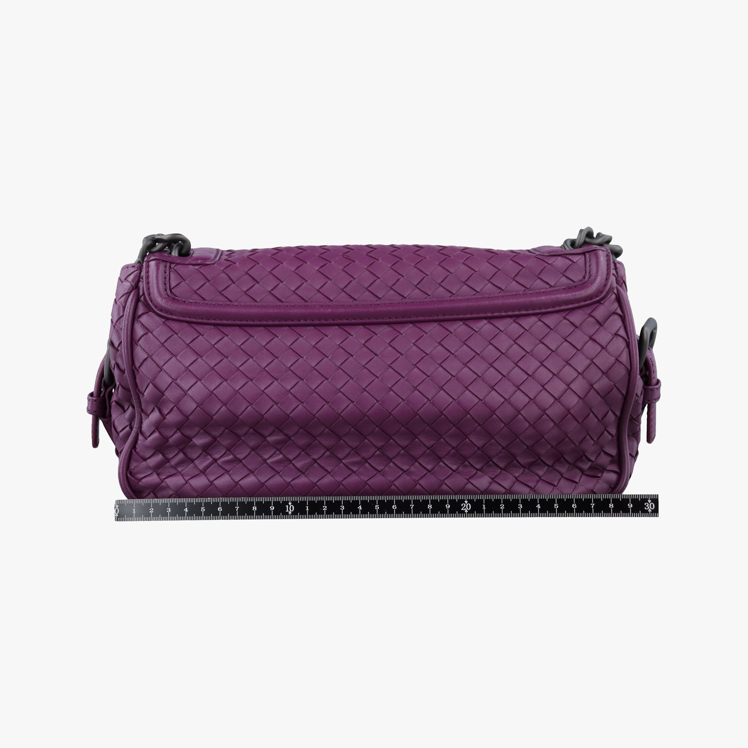 Vintage Bottega Veneta Intrecciato Purple lambskin  shoulderbag | stylenewstar