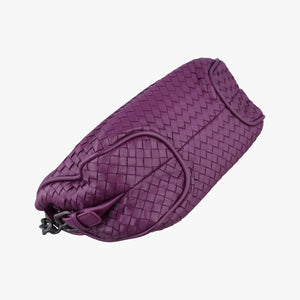 Vintage Bottega Veneta Intrecciato Purple lambskin  shoulderbag | stylenewstar