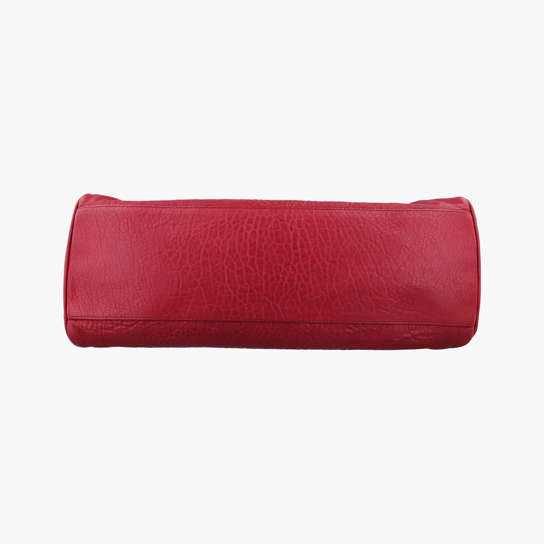 Pre-owned Fendi Etniko Red Leather 8BN162 handbag | stylenewstar