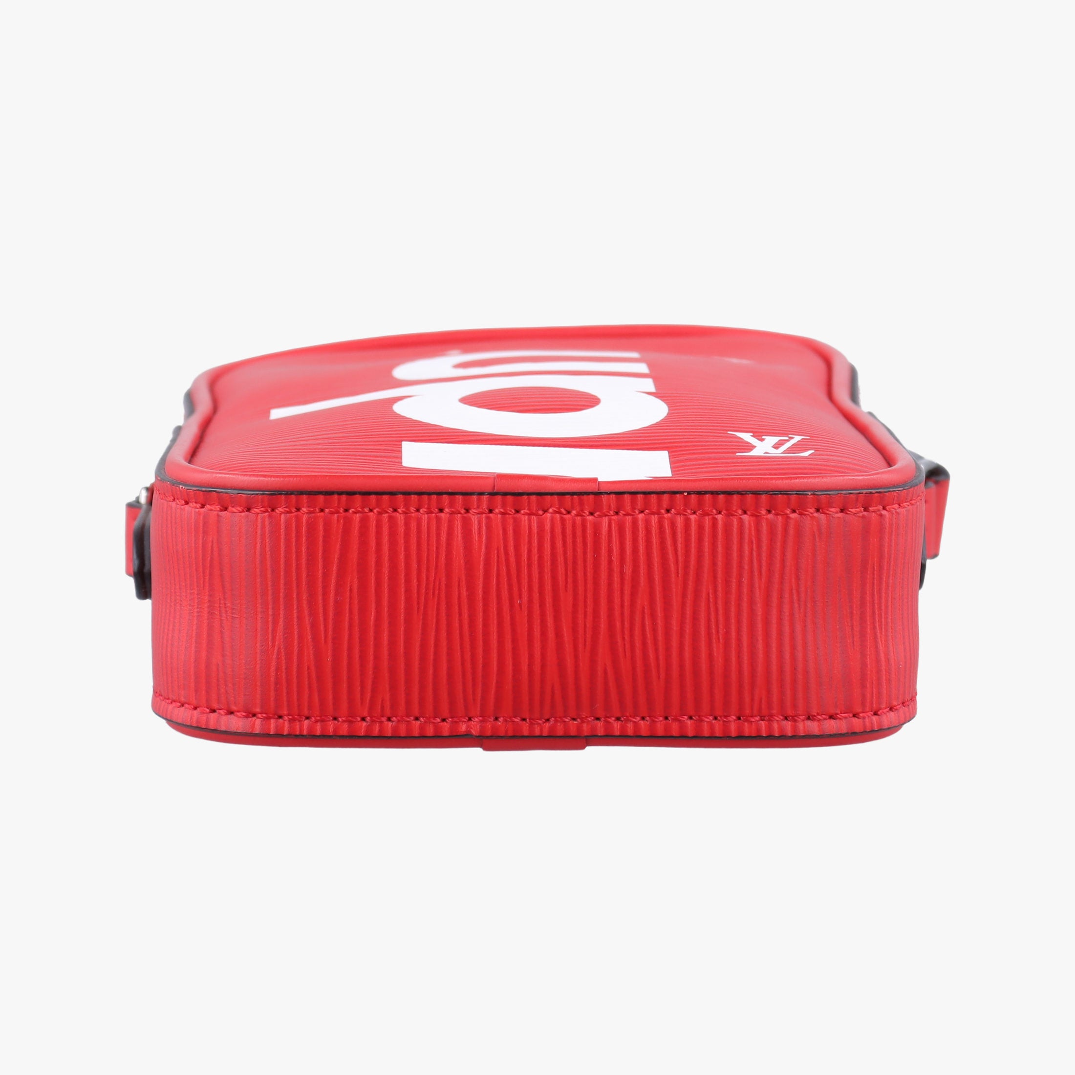 Pre-owned Louis Vuitton Danube PPM Supreme Collaboration ROUGE×white Epi M53434 shoulderbag | stylenewstar