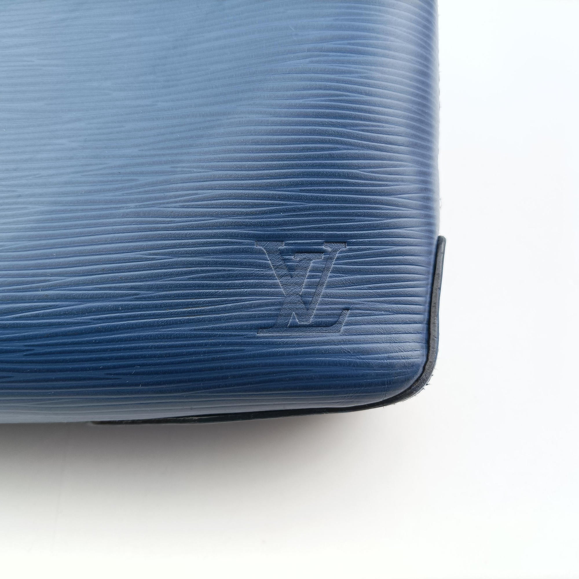 Vintage Louis Vuitton Oliver Briefcase Blue Oxford Epi M51691 shoulderbag | stylenewstar