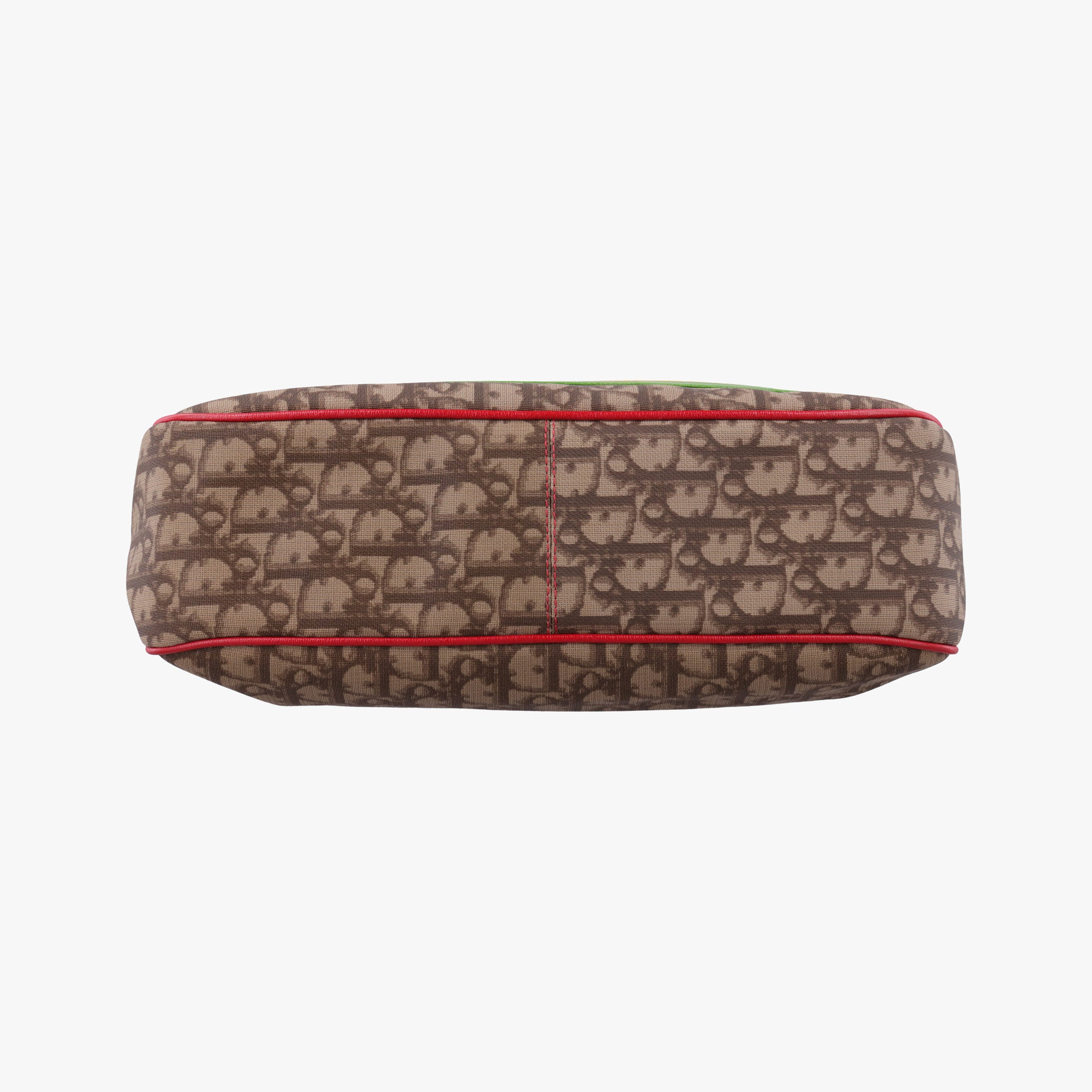 Pre-owned Christian Dior Rasta Trotter Messenger beige×Multicolour PVC coated canvas  shoulderbag | stylenewstar