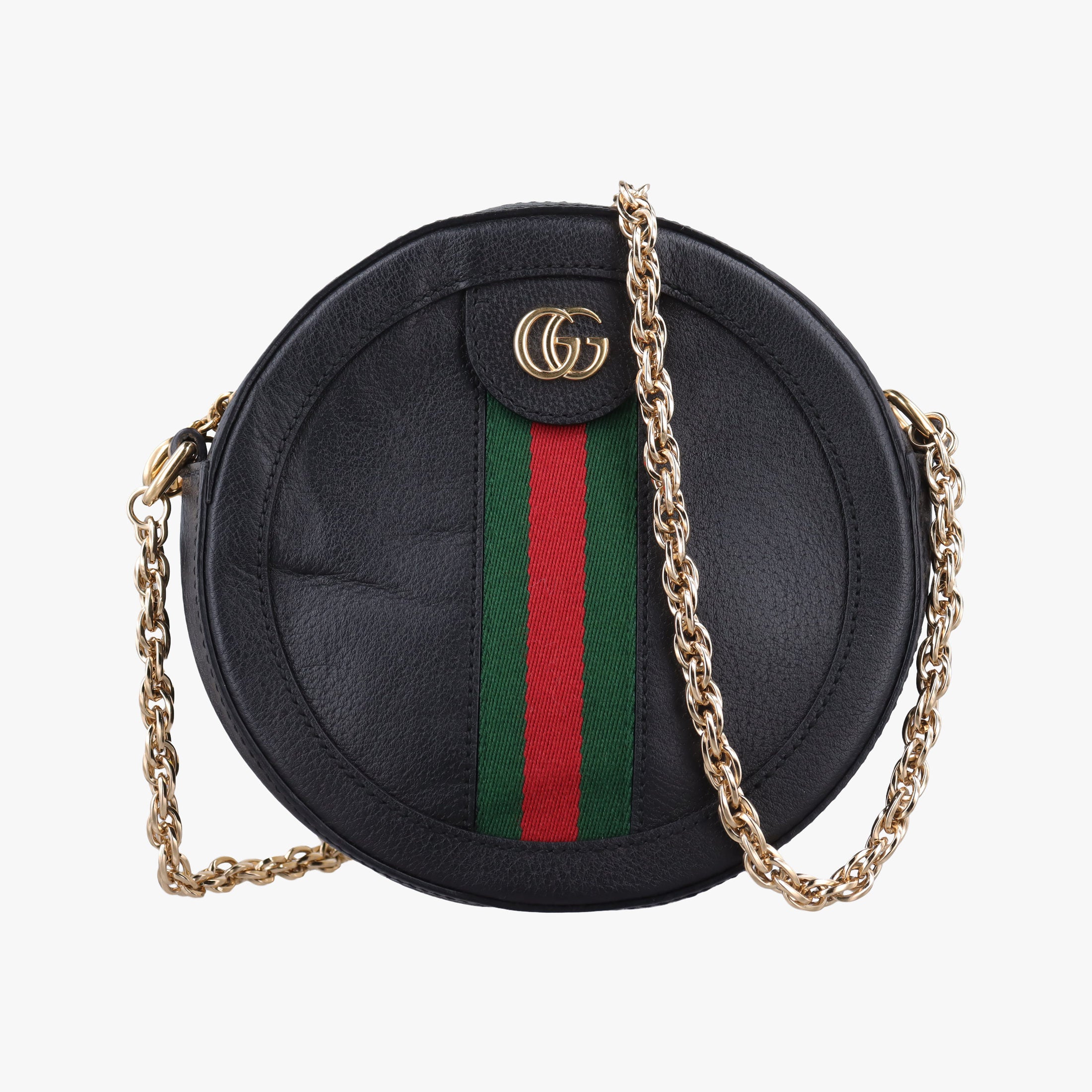 Secondhand Gucci Ophidia Black Leather 550618 shoulderbag | stylenewstar