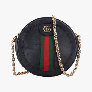 Secondhand Gucci Ophidia Black Leather 550618 shoulderbag | stylenewstar