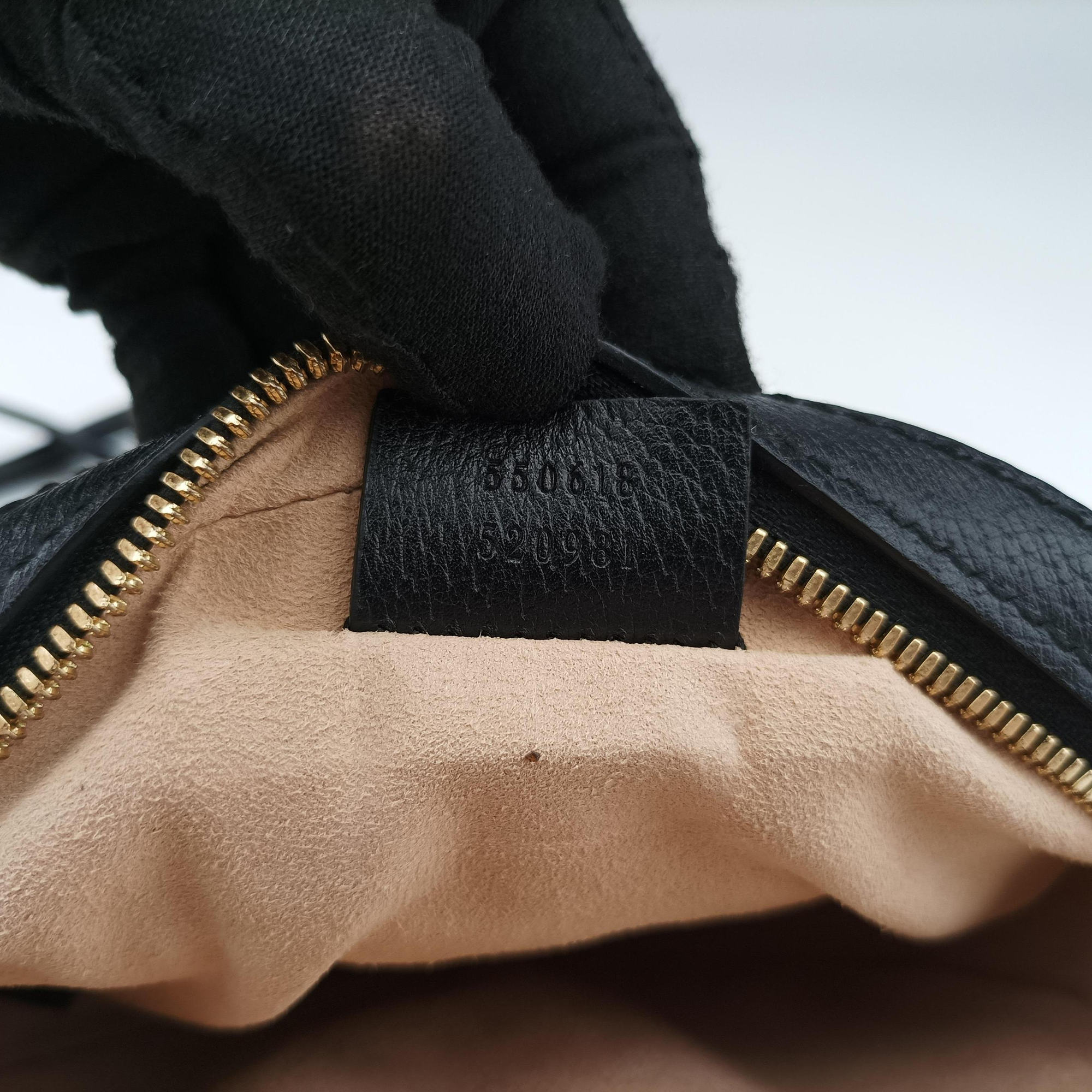 Secondhand Gucci Ophidia Black Leather 550618 shoulderbag | stylenewstar