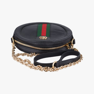 Secondhand Gucci Ophidia Black Leather 550618 shoulderbag | stylenewstar