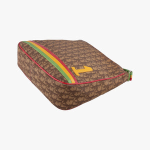 Secondhand Christian Dior Rasta Trotter Messenger beige×Multicolour PVC coated canvas  shoulderbag | stylenewstar
