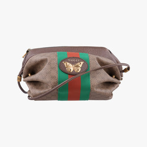 Pre-owned Gucci New Candy Brown PVC coated canvas 564582 shoulderbag | stylenewstar