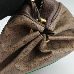 Pre-owned Gucci New Candy Brown PVC coated canvas 564582 shoulderbag | stylenewstar