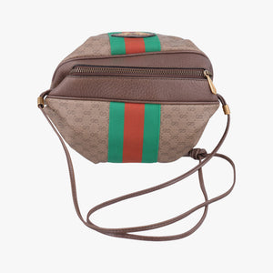 Pre-owned Gucci New Candy Brown PVC coated canvas 564582 shoulderbag | stylenewstar