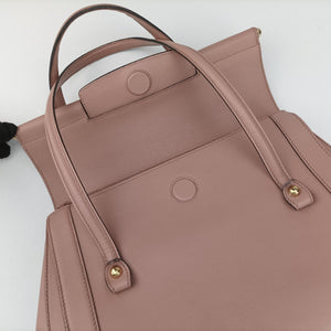Pre-owned Gucci Bamboo Bullet Pink Leather 338989 shoulderbag | stylenewstar