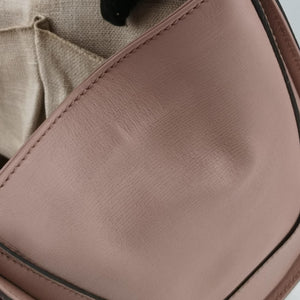 Pre-owned Gucci Bamboo Bullet Pink Leather 338989 shoulderbag | stylenewstar