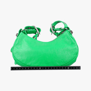 Secondhand Balenciaga Le Cagole Green lambskin  shoulderbag | stylenewstar