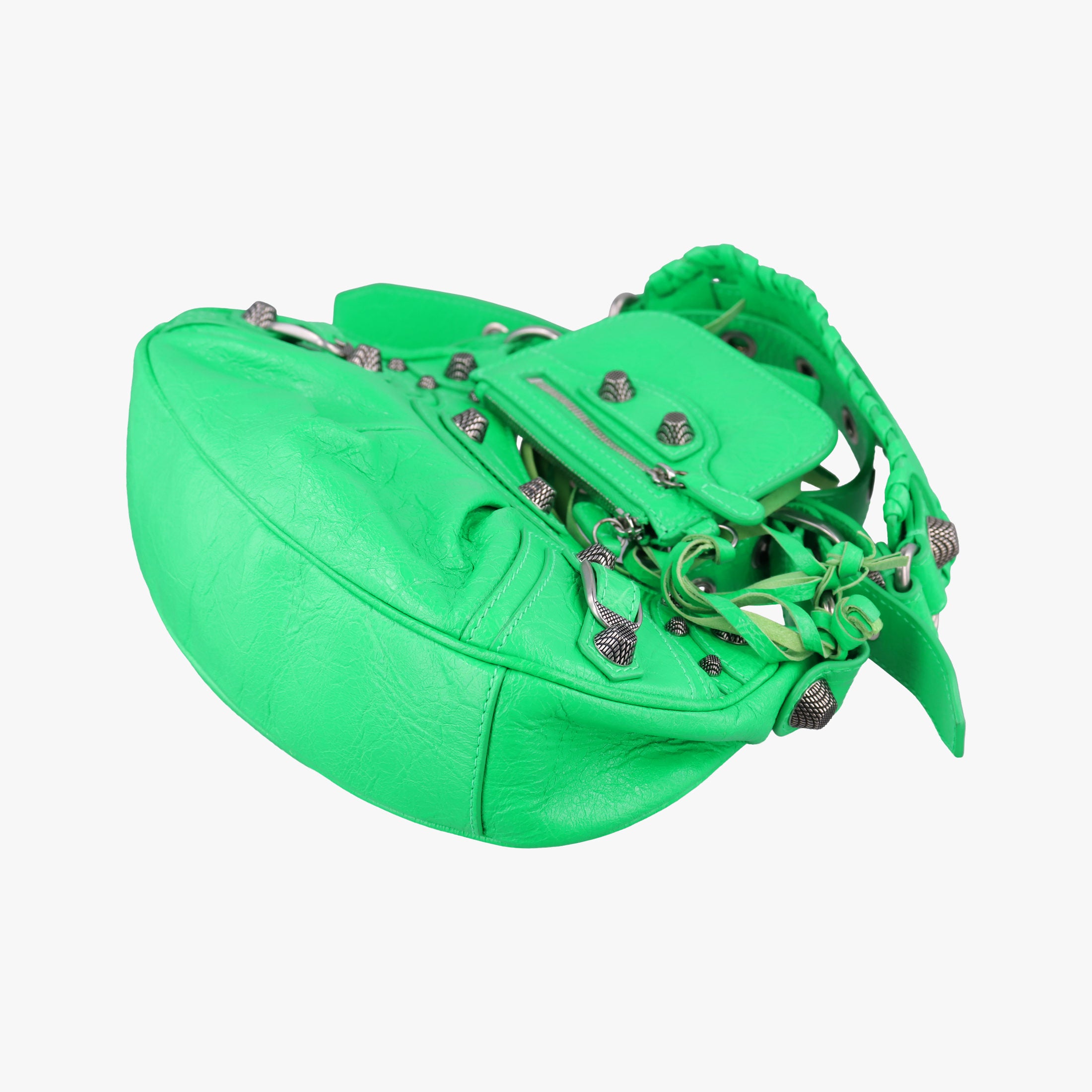 Secondhand Balenciaga Le Cagole Green lambskin  shoulderbag | stylenewstar