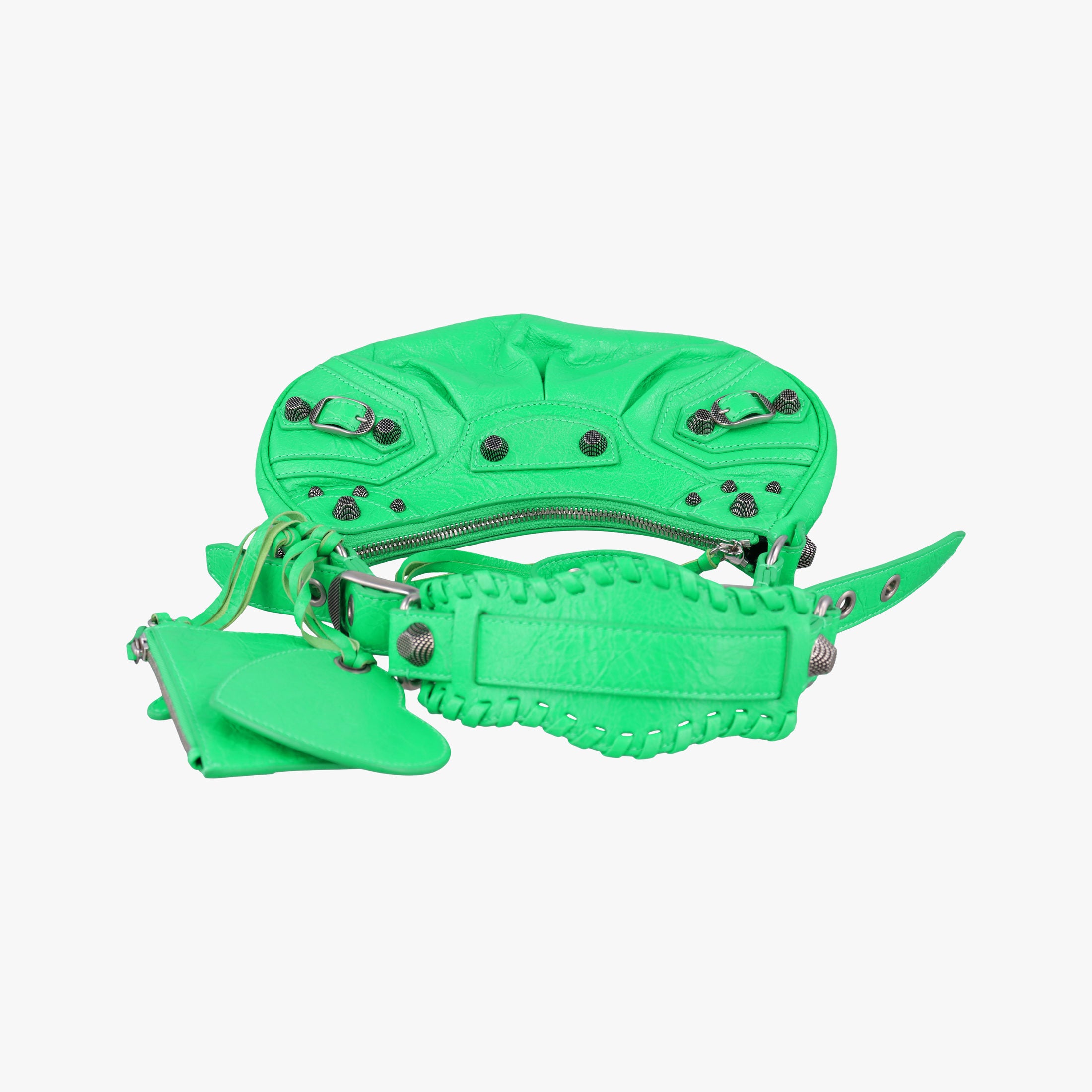 Secondhand Balenciaga Le Cagole Green lambskin  shoulderbag | stylenewstar