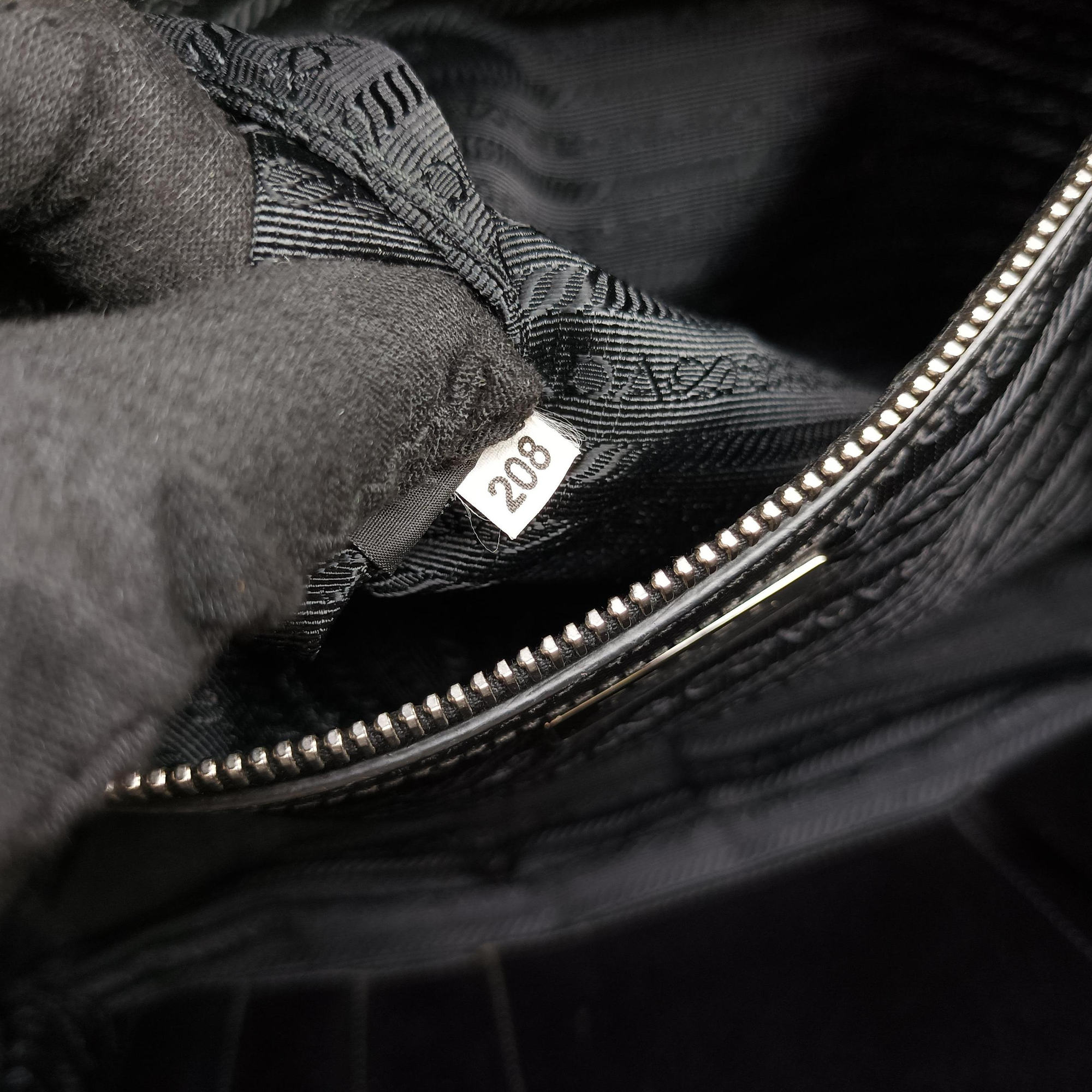 Secondhand Prada business bag briefcase Black SAFFIANO Leather 2VE363 handbag | stylenewstar