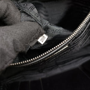 Secondhand Prada business bag briefcase Black SAFFIANO Leather 2VE363 handbag | stylenewstar